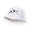 White Print Bucket Hat “Promo”